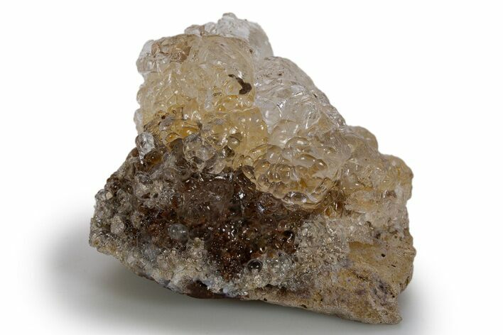 Botryoidal Hyalite Opal with Chalcedony - Mexico #324339